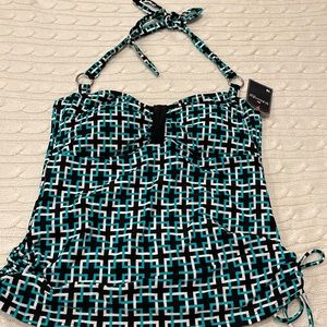 NWT St John’s Bay swimsuit top